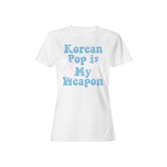 K-Pop Passion: My Weapon Statement Women's T-shirt