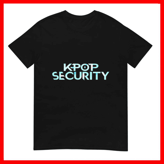 K-Pop Security Staff Funny Concert Event Matching Unisex T-Shirt Size S-5XL