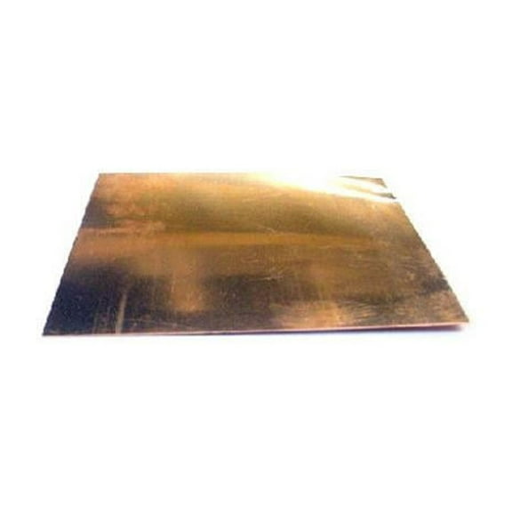 K & S Copper Sheet Stock - Universal, Smooth Finish - 4 in x 10 in x 0.025 in