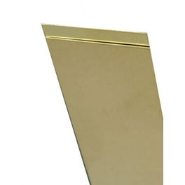 K&S 0.093 in. X 1 in. W X 12 in. L Brass Metal Strip K&S 0.093 in. X 1 in. W X 12 in. L Brass Metal Strip