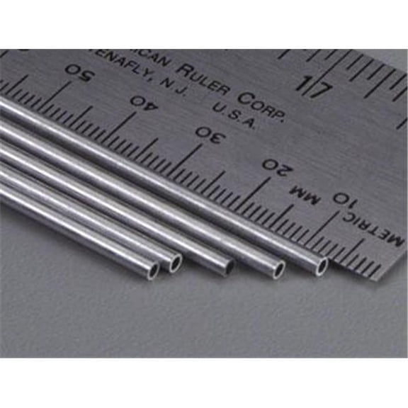K&S Engineering K-S1108 0.09 in. Round Aluminum Tube - 5 Piece