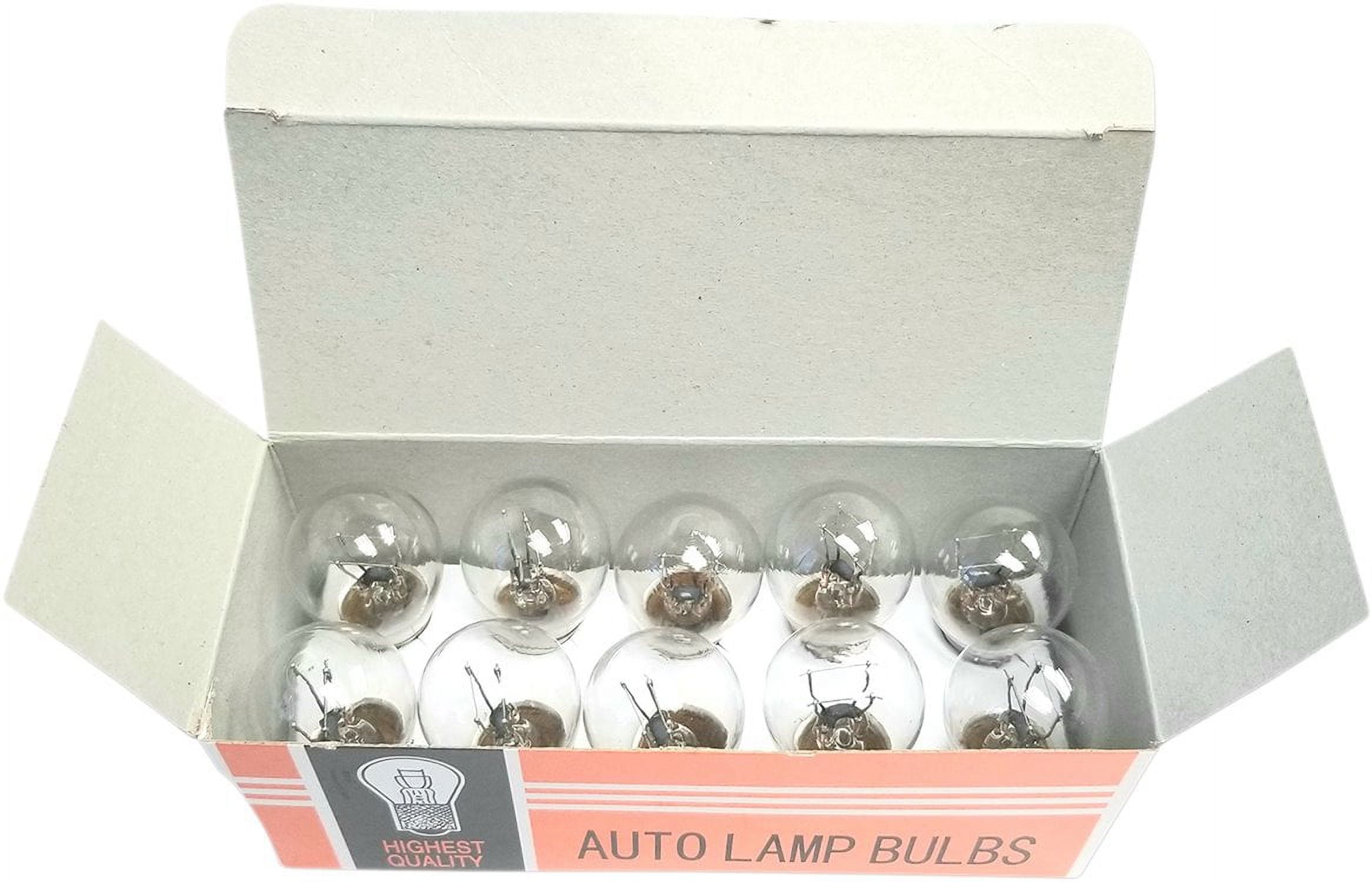 K&S 12V 23/8W Round Clear Incandescent Marker Bulb 10 Pack (25-8067P)