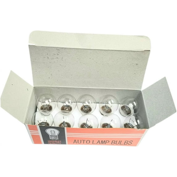 K&S 12V 23W Round Clear Incandescent Marker Bulb 10 Pack (25-8057P)