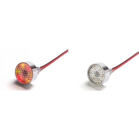 K&S 25-9120 Led License Plate Bolt Marker Lights, 3-Lights Revolving