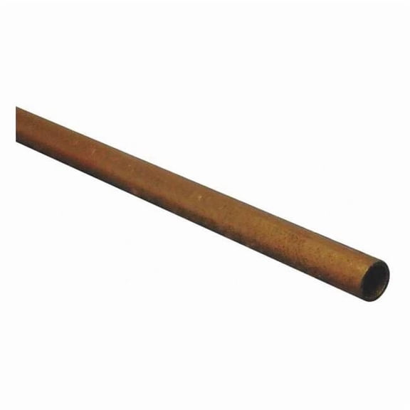K & S 8119 Copper Tubing, 1/8 in, 12 in L, Round, For: 1005I Rack
