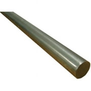K & S 87143 Decorative Metal Rod, 3/8 in Dia, 12 in L, Stainless Steel