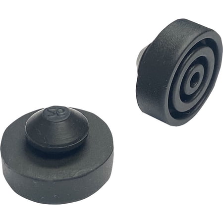 K&S Black Rubber Cushion 2 Pack (05-0402)