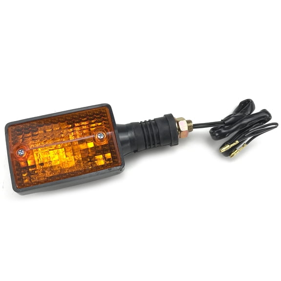 K&S DOT Compliant Black Turn Signal w/Amber Lens (25-4075)