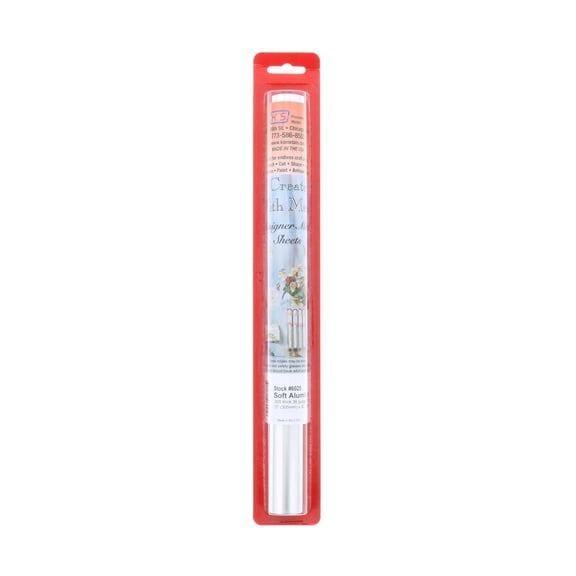K&S Engineering Aluminum Metal Foil, .005in x 12in x 30 in