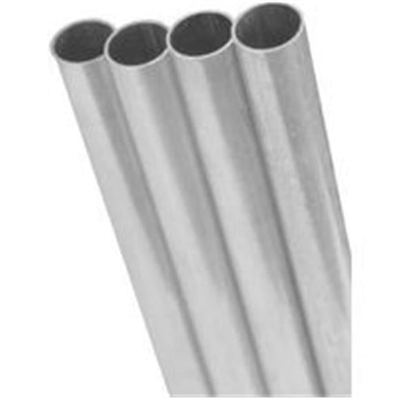 K & S Engineering Aluminum Tube Rnd 3/16Odx36In 1111 Pack Of 6