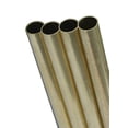 thumbnail image 1 of K&S Metal Tubing - Brass, Round, 5/8" Diameter, 12", 1 of 2