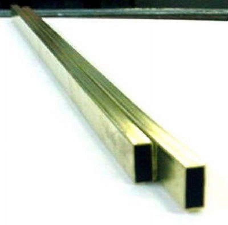 K&S Strisce In Ottone Cardato - 0,032 X 3/4 X 30,5 Cm - Lamierino Per Modellismo E Bricolage