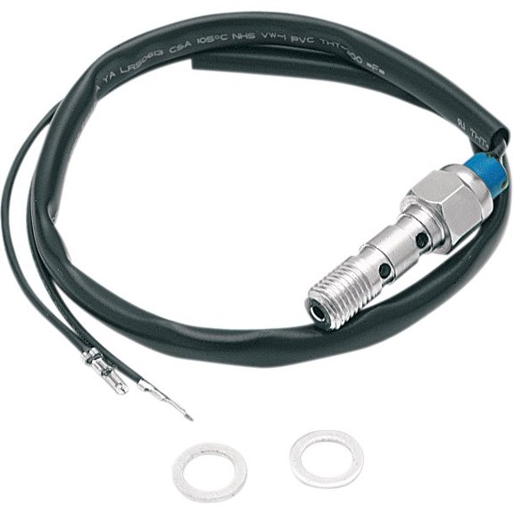 K & S Technologies 12-0012 Hydraulic Brake Light Switch - 10mm x 1.25mm Double Bleed