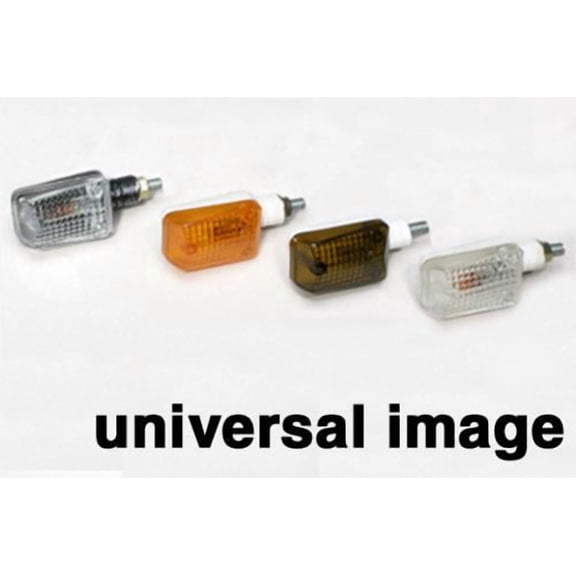 K&S Technologies 25-8118 fits Mini-Stalk Marker Lights - White with Smoke Lens