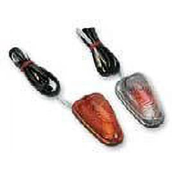 K&S Technologies 25-8340 fits Mini Triangle Flush Mount Marker Lights - Amber - Single Filament