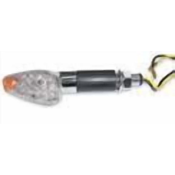 K&S Technologies 25-8940 LED Ultra fits Mini Stalk Marker Lights - Triangle with Long Stem Black Body