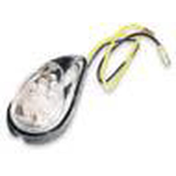 K&S Technologies 25-8952 LED Ultra fits Mini Flush Mount Marker Lights - Chrome Body