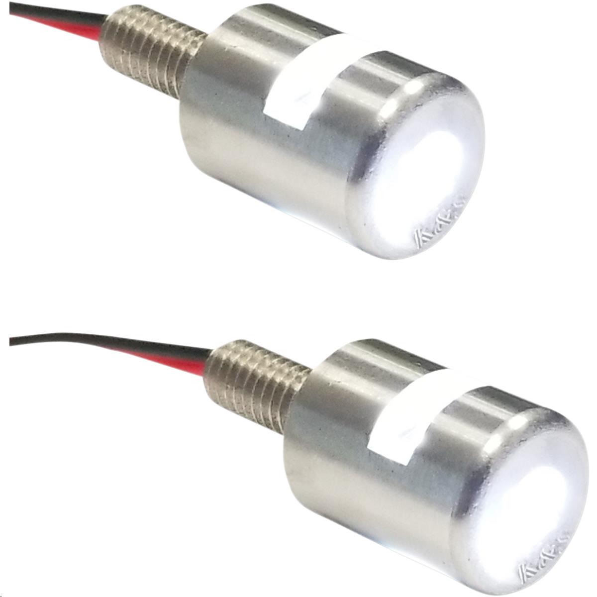 K&S Technologies 259181 ThreeBeam License Plate Bolt Lights White