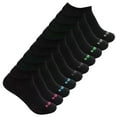 thumbnail image 1 of K-SWISS Women's Socks - 10 Pack Low Cut socks for Women, Athletic Running Sports Socks (Black), 1 of 10