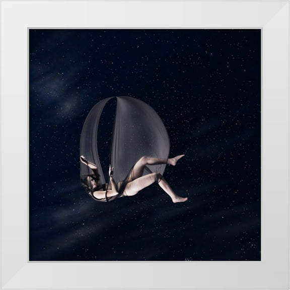 K. Schoeps, Axel 12x12 White Modern Wood Framed Museum Art Print Titled - Abeyance