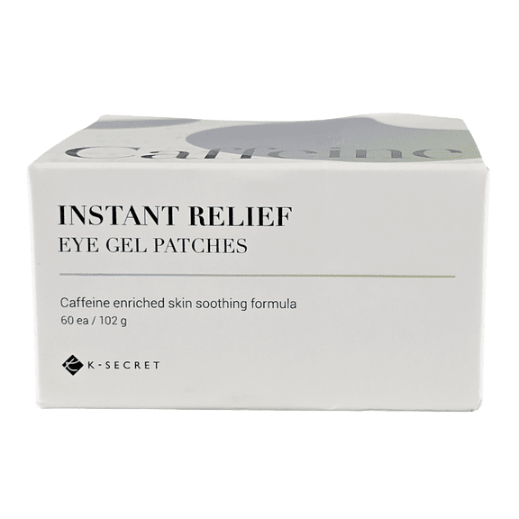 K-Secret Caffeine Instant Relief Eye Gel Patches - 60 Pcs