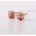 thumbnail image 1 of K Series Square Resin Crystal Small Color Sequin Stud Earrings, As a Gift for Valentine's Day, Mother's Day, and Birthday (kse0572), 1 of 4