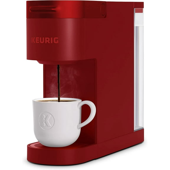 K-Slim Single-Serve K-Cup Pod Coffee Maker - Scarlet Red