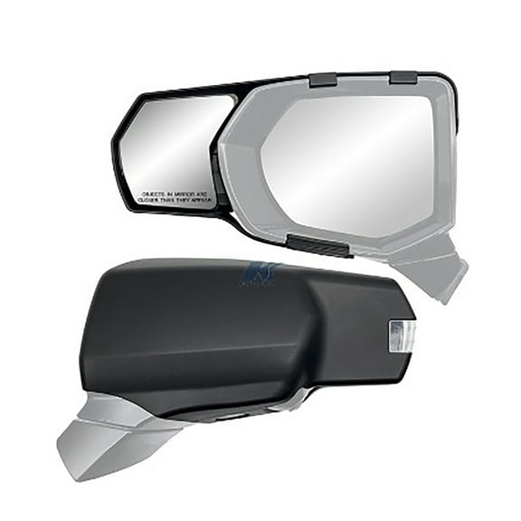 K Source Custom Fit Towing Mirror Pair - Cadillac Escalade, Chevrolet Suburban/ Tahoe, GMC Yukon - 80950