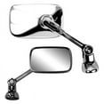 thumbnail image 1 of K Source 932053 - 4-1/8" x 2-1/2" Foldaway Left Side Rectangular Chrome Mirror, 1 of 1