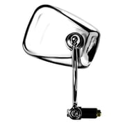 K Source 95100 - 5-7/17 x 3-1/8 Triple Nickel Plating Left Side Rectangular Chrome Mirror
