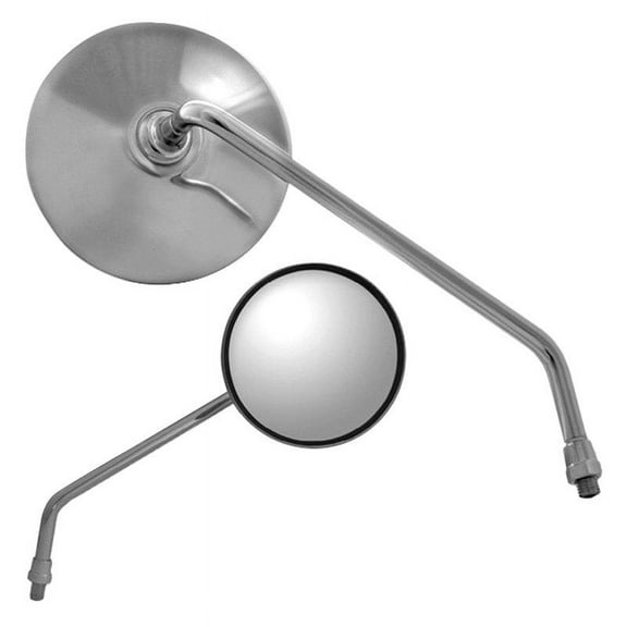 K Source 961020 - 4-1/4" Foldaway Right Side Round Polished Mirror