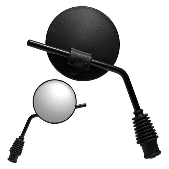 K Source 970511 - Dual Sport Right Side Black Mirror without Automatic Dimming
