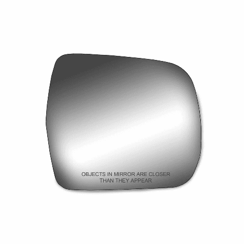 K SourceFits 01-07 Highlander, Land Cruiser Right Passenger Convex Mirror Glass Lens w/Adhesive USA no Rear Backing Plate