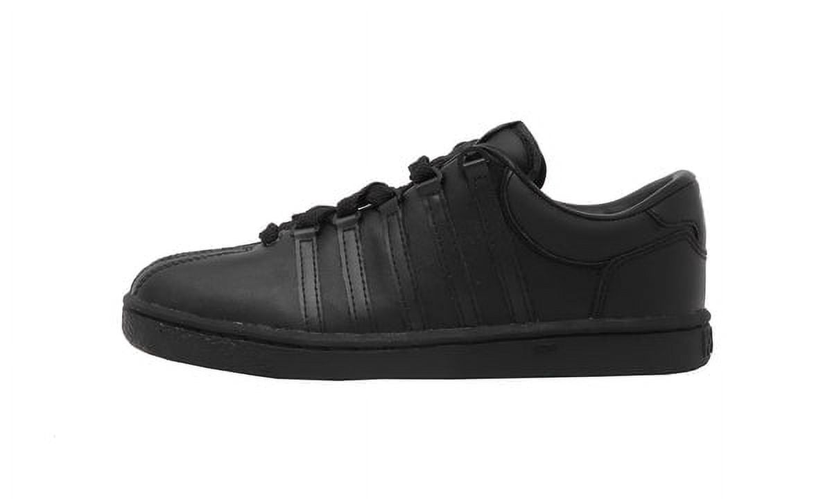 K-Swiss Big Kids Classic Leather Varsity Black/Black Sneakers