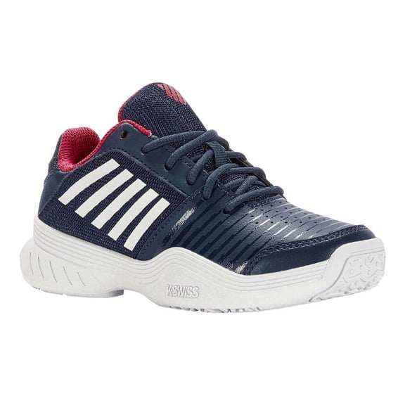 K-Swiss Boys/Girls Court Express Omni Leather Tennis Shoes