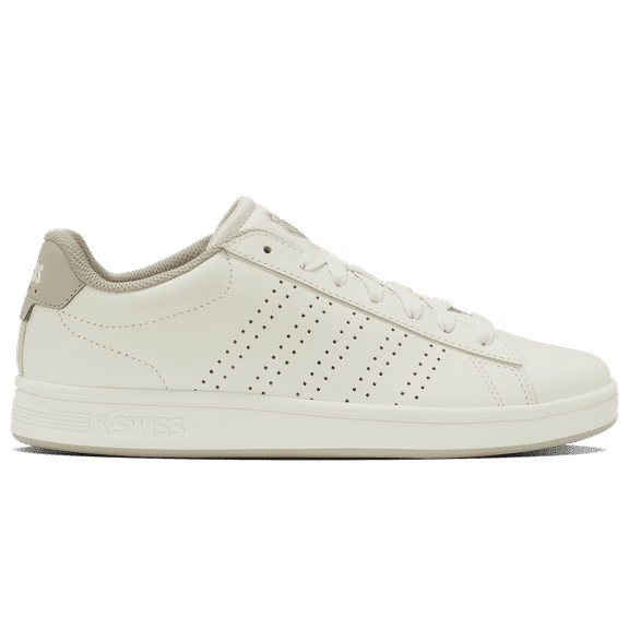 K-Swiss Court Base II Men’s Sneakers, Clean Classic Court Style with Everyday Comfort & Value