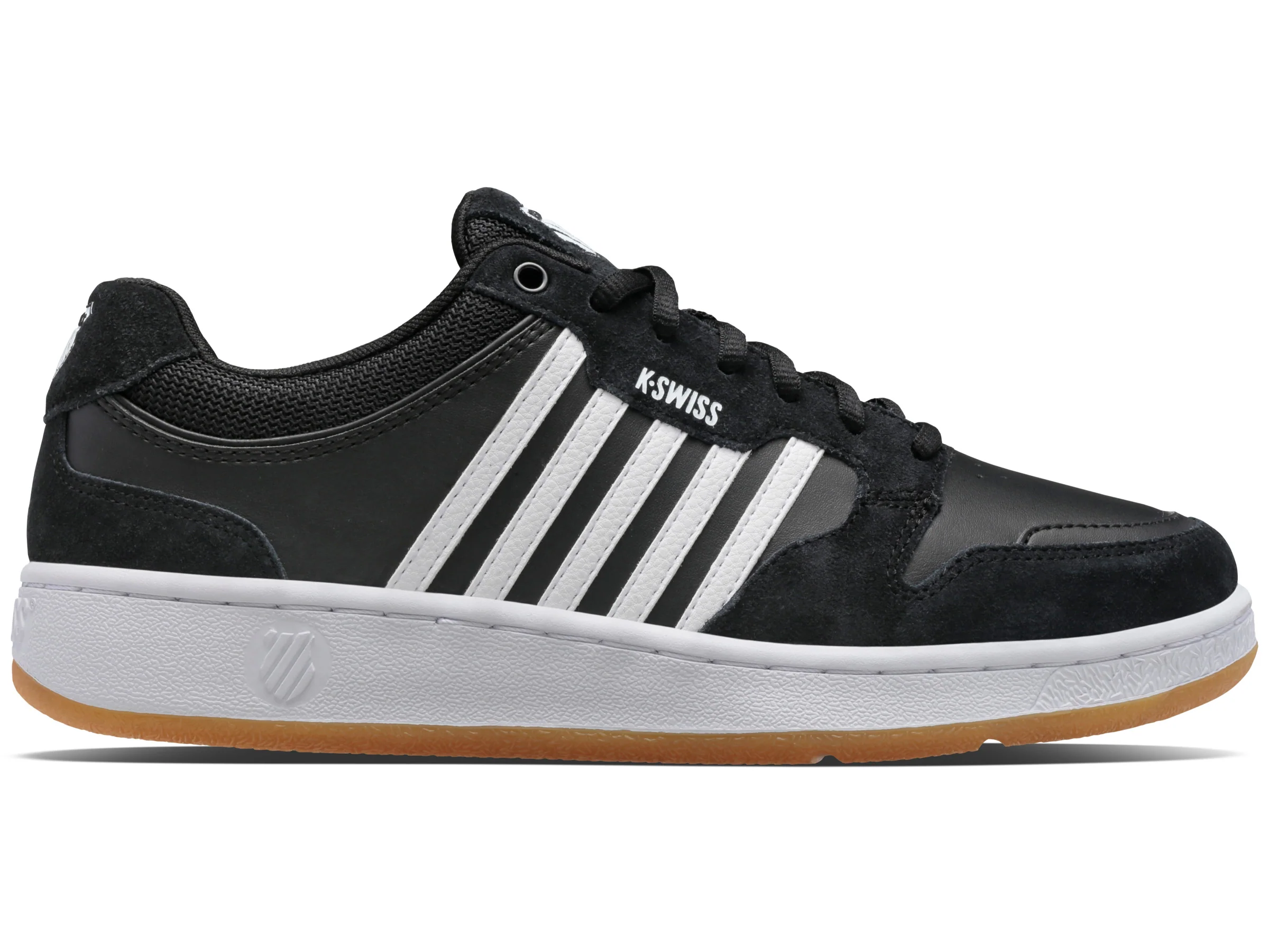 K-Swiss shoes black and white size 12 COURT BLOCK – K-Swiss US main image 3