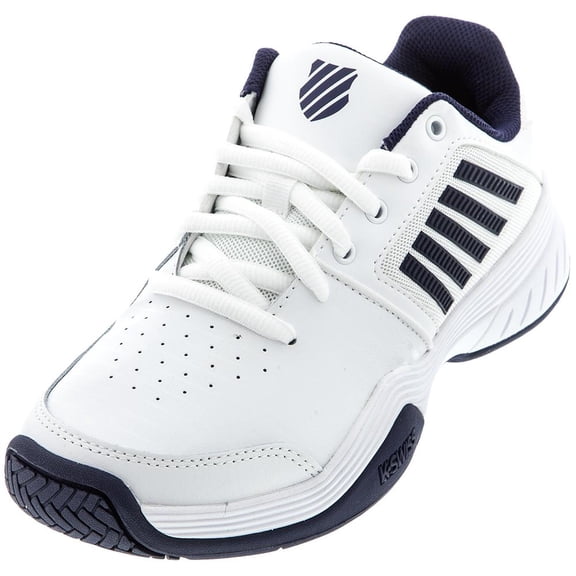 K-Swiss Men's Court Express Tennis Shoe, White/Navy, 8.5 M
