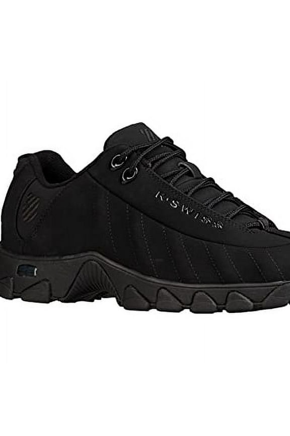 Men's ST329 Nubuck Suede Black/Black Shoes