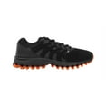 thumbnail image 1 of K-Swiss Men's Tubes Comfort 200 Mesh Black/Orange Sneakers, 1 of 5