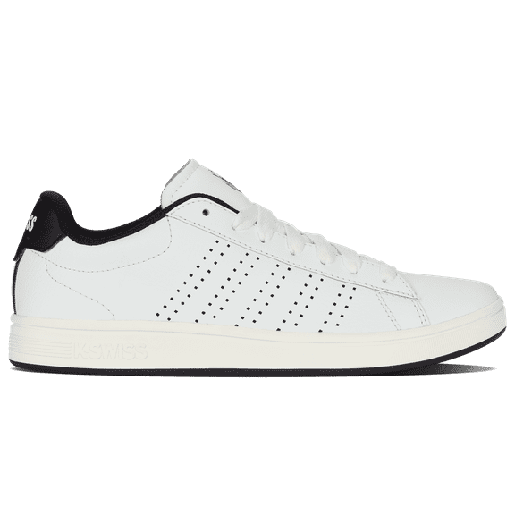 K-Swiss Court Base II Men’s Sneakers, Clean Classic Court Style with Everyday Comfort & Value