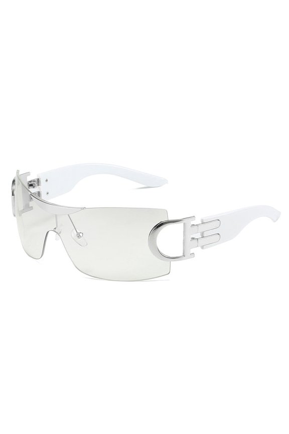 K Technology Sense Fashion Sports Sunglasses With Gradient Lenses And Gold Or Silver Frames For Sun Protection