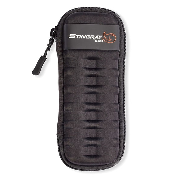 K-Tek Semi-Rigid Clamshell Case for 2x Short Shotgun Microphones, Small