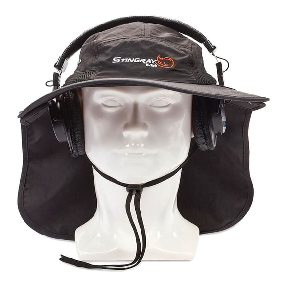 K-Tek Stingray Audio SunHat, Black
