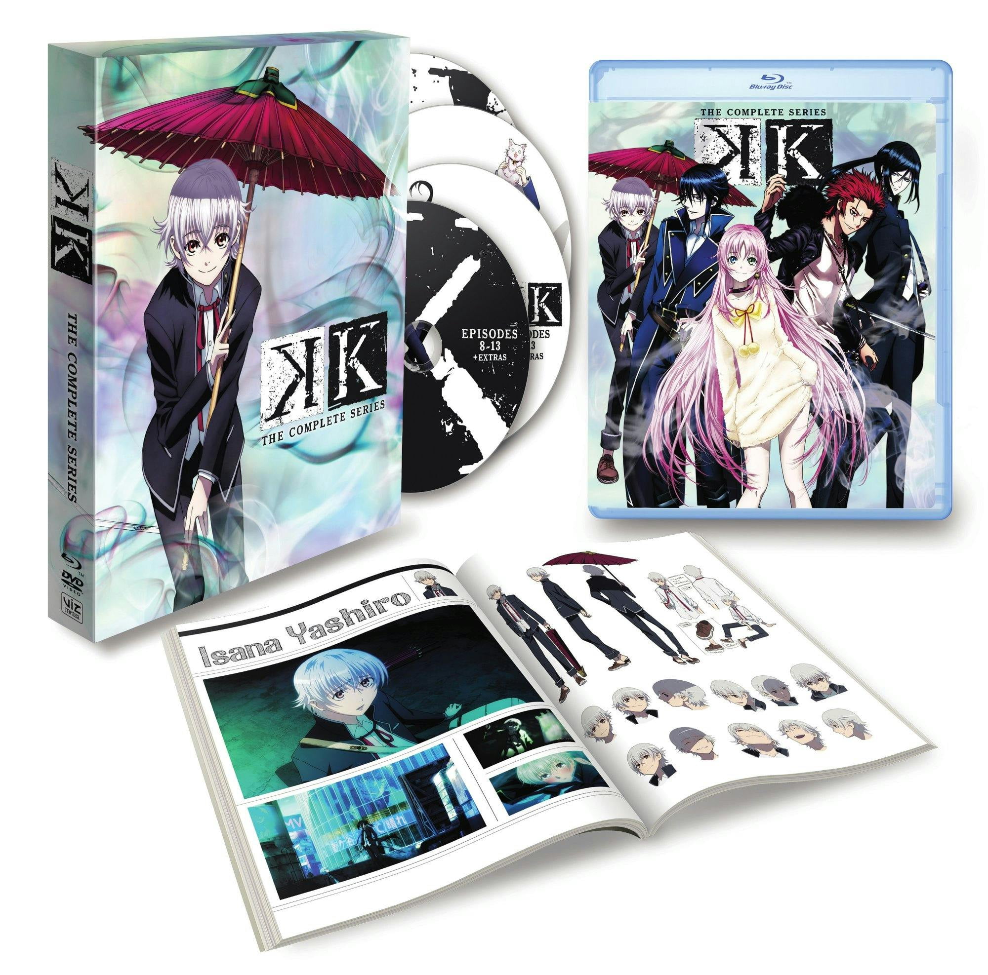 K - The Complete Series (Limited Edition Blu-ray/DVD Combo) [Blu