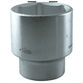 thumbnail image 1 of K-Tool 24164 2" x 3/4" Drive 6pt Fractional SAE Chrome Standard Socket, 1 of 3