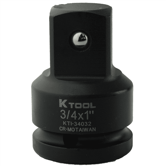 K-Tool 34032 3/4" Female to 1" Male Impact Socket Adapter (EA)
