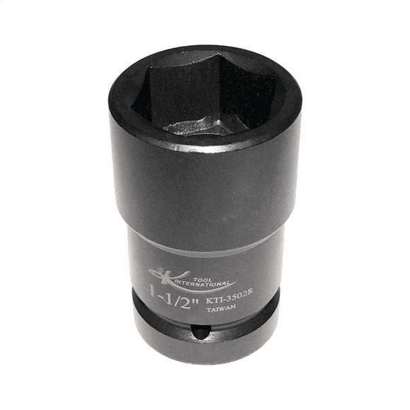 K-Tool 35028 1" Drive x (1-1/2 to 13/16") Impact Budd Wheel Socket