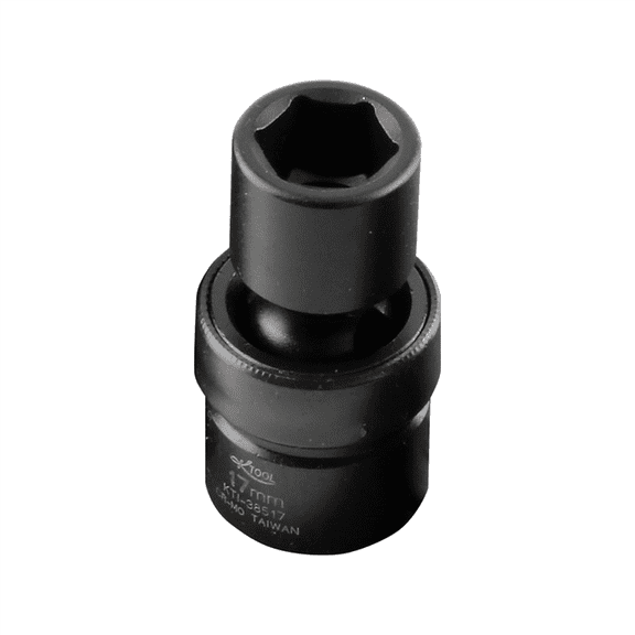 K-Tool 38517 17mm x 1/2" Drive 6pt Metric Standard Impact Flex Socket