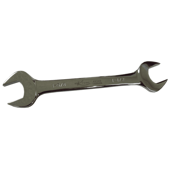 K-Tool 42348 1-1/2" x 1-5/8" Fractional SAE Open-End High Wrench